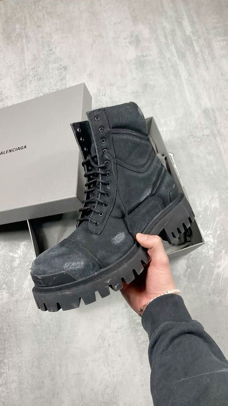BALENCIAGA COMBAT STRIKE BOOTS