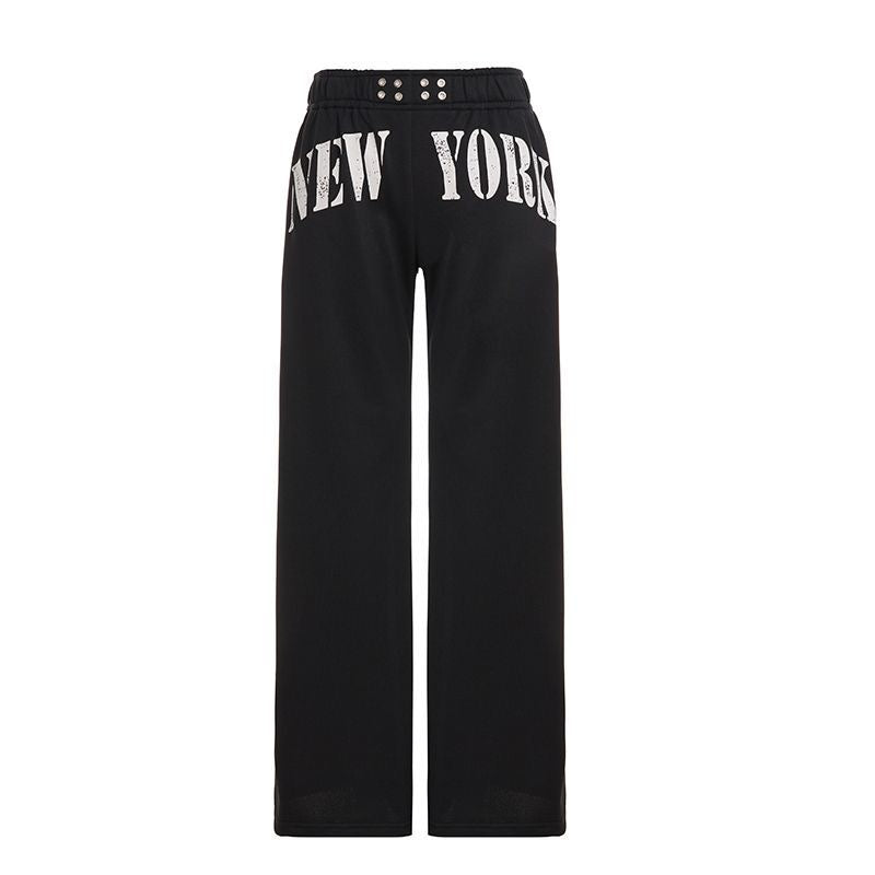 New york black tracksuit