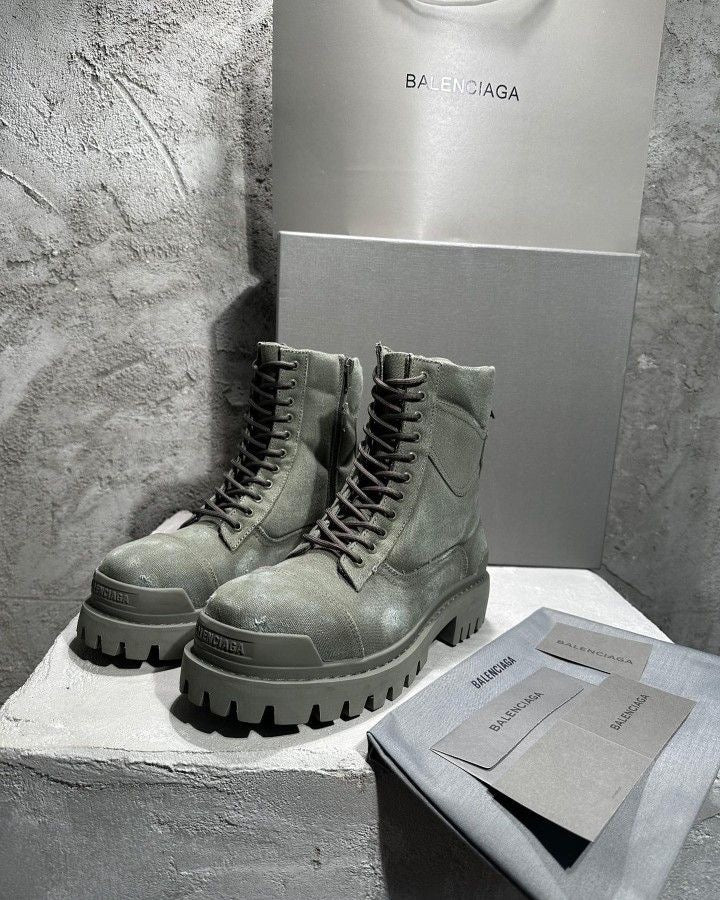 BALENCIAGA COMBAT STRIKE BOOTS