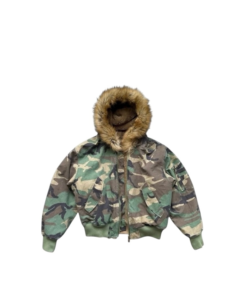 CAMO 2 STYLED  HOODIE